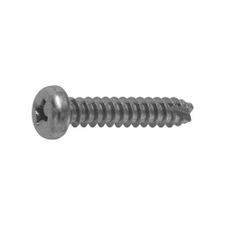 Cross Recessed Pan Head Tapping Screws, 2 Models Grooved B-1 Shape CSPPNSM-STCNW-TP2-8