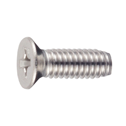 Cross Recessed Small Flat Head Tapping Screws, 3 Models Grooved C-1 Shape, D=7 CSPLCSC7-SUSTBS-TP4-8