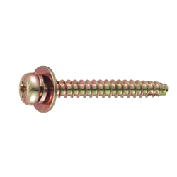Cross-Head, Pan Head Tapping Screw, With Class 2 Grooved, Shape B-1, P = 2 (Spring Lock Washer) CSPPNNNDP3-ST3W-TP3-8