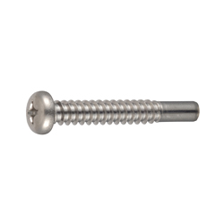 Type 2-BRP Phillips Pan Head Tapping Screw with Guide, G = 10 CSPPNN-SUS-TP4-35