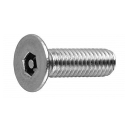 TRF/Tamper-Proof Screw, Stainless Steel Pin, Small Plate Hexagonal Hole Screw (UNC) CSRCSH-SUS-UNC5/16-2