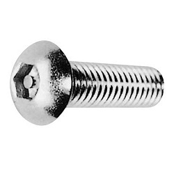 TRF/Tamper-Proof Screw, Stainless Steel Pin, Small Button Hexagonal Hole Screw CSRBTH-SUS-M8-20