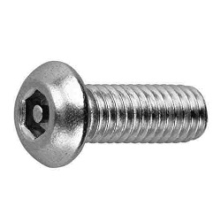 TRF/Tamper-Proof Screw, Stainless Steel Pin, Small Button Hexagonal Hole Screw (UNC) CSRBTH-SUS-UNCNO.10-1