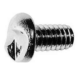 TRF/Tamper-Proof Screw, Stainless Steel, One Sided, Small Pot Screw CS1PNH-SUS-M5-16