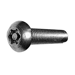 TRX/Tamper-Proof Screw, Stainless Steel Pin, Small Button TRX Screw (UNC)