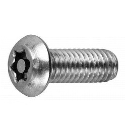 TRX/Tamper-Proof Screw, Stainless Steel Pin, Small Button TRX Screw (UNF) CSXBTH-SUS-UNFNO.10-3/4