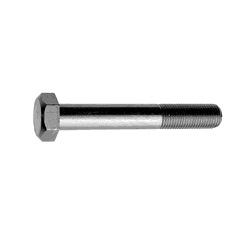 Iron Hex Bolt (half threaded screw) (fine) HXNHHT-ST3W-ZEC-M10-140
