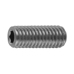 Hexagon Socket Set Screw, Indented Tip, by Ansco SSHC-STC-M3-2.5