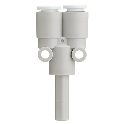 Plug-In Y 10-KQ2U, One-Touch Fitting 10-KQ2U16-99A