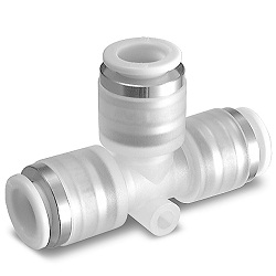 Clean Quick-Connect Fitting, KP Series, Tee, KPT KPT04-00