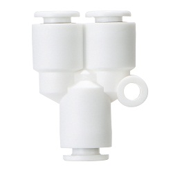 Flame-Retardancy FR Quick-Connect Fitting KR-W2 Series Union Y KRU-W2