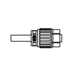 Tube Extension Straight Connector LQ3H-T Metric Size