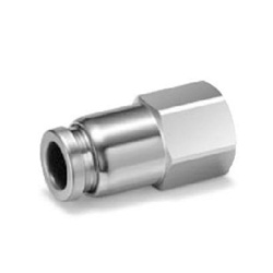 Female Connector KQB2F Metal One-Touch Fitting KQB Series  KQB2F23-01