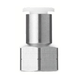 Stainless Steel One-Touch Pipe Fitting KQ2 Series, Female Union Fitting KQ2F-G KQ2F08-01G