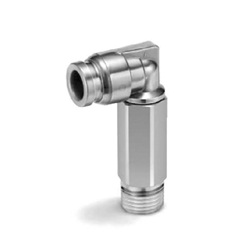 Long Elbow Union Fitting KQG2W, SUS316 One-Touch Pipe Fitting