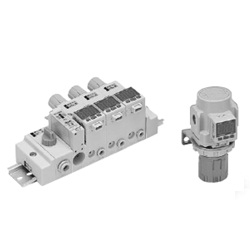 Digital Pressure Switch (Built-In Regulator Type) ISE35 Series ISE35-N-25-PLA