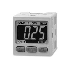 Flow Sensor Flow Monitor PFM3 Series PFM302-LEF