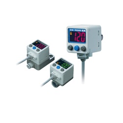 2-Color Display High-Precision Digital Pressure Switch ZSE40A(F)/ISE40A Series ZS-24-B
