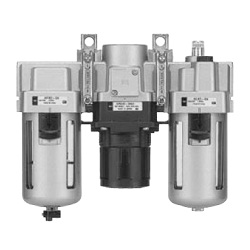 Air Combination Air Filter + Regulator + Lubricator ACG20/30/40
