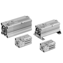 CLQ Series Compact Cylinder With Lock, Double Acting, Single Rod CDLQA32-20D-B-M9BL