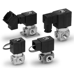 Direct Operated 3 Port Solenoid Valve VXV31/VXV32/VXV33 Series (For Vacuum Pads / Single Unit)