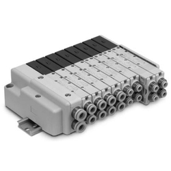 5-Port Solenoid Valve, Plug-In Cassette Type, SQ2000 Series Valve SQ2A31N-5B1-C6-Q