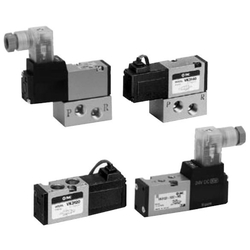 5-Port Solenoid Valve, Direct Operated Poppet Type, Rubber Seal, VK3000 Series VK3120-3D-01
