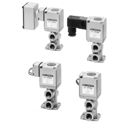 3-Port Solenoid Valve, Direct Operated Poppet Type, Rubber Seal, VT325 Series VT325-035DL-N-Q