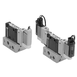 5-Port Solenoid Valve, Plug Lead Type S0700 Series S07A2-5MO-C4