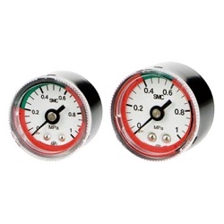Pressure Gauge With Color Zone Limit Indicator G36-L/G46-L Series G46-4-01-L