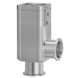 Aluminum High Vacuum Angle Valve, 2-Step Control, Single Acting / Bellows Seal, O-Ring Seal, XLD Series XLD-63-A93A