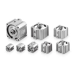 JCQ Series Compact Cylinder, Double Acting, Single Rod JCDQ12-20-M9NVM