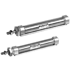CM2□P Series Air Cylinder, Centralized Piping Type, Double Acting, Single Rod CDM2B20P-100-H7BALS