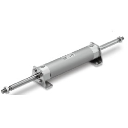 CG1KW Series Air Cylinder, Non-Rotating Rod Type, Double Acting, Double Rod CDG1KWBN25-25Z-M9BW
