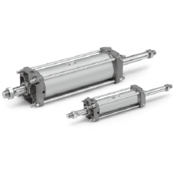 CA2W Series Air Cylinder, Standard Type: Double Acting, Double Rod (Standard / Heat Resistant) CDA2WB50-1000Z