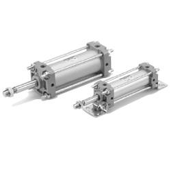 Air Cylinder, Non-Rotating Rod Type: Double Acting, Single Rod CA2K Series CA2KB40-75