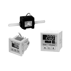Digital Flow Switch For Deionized Water And Chemical Liquids PF2D Series PF2D200-MA