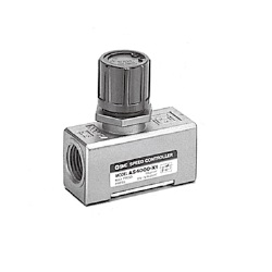 Speed Controller With Residual Pressure Release Valve, Standard Type, AS□□□□E Series AS3000E-N03