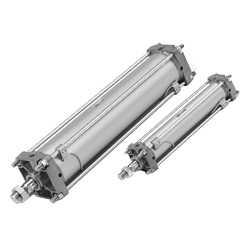 Air Cylinder With Improved Water-Resistance, Standard Type, Double Acting, Single Rod CA2 Series CDA2B100R-500Z
