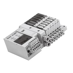 5 Port Solenoid Valve, Plug-in Type S0700 Series 11-MDHR2-10R-M9NV
