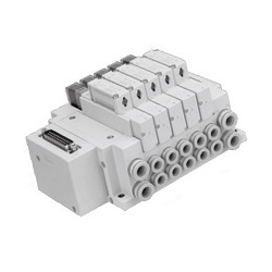 5-Port Solenoid Valve, Plug-in, SY5000/7000 Series, Valve With Residual Pressure Release Valve SY7300-5U1-E