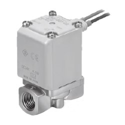 Direct Operated 2-Port Solenoid Valve Compatible With Rechargeable Batteries 25A-VX21/22/23 Series 25A-VX222JFH
