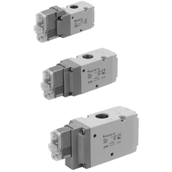 3-Port Solenoid Valve, Elastic Material Seal, Pilot / Poppet Type, Body Ported, Rechargeable Battery Compatible