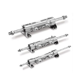 Stainless Steel Cylinder, Standard Type, Double Acting, Double Rod, CG5W-S Series CDG5WBA63SR-135-G5BALS