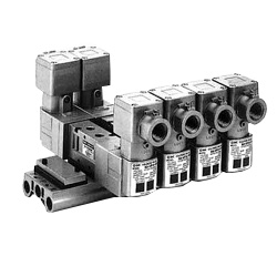 Explosion-Proof, 5-Port Pilot Type Solenoid Valve, 50-VFE3000/5000 Series, Manifold