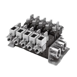 Integrated Water Digital Flow Switch / Manifold Basic Type PF3WB Series PF3WB02D-P704S-03-D-M