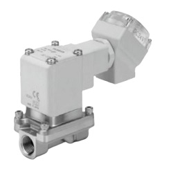 Zero Differential Pressure Operated Pilot Type 2-Port Solenoid Valve Compatible With Rechargeable Battery 25A-VXZ Series