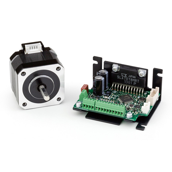 Controller Built-In Micro Step Driver and Stepper Motor Set CSA-UP Series CSA-UP28DA1