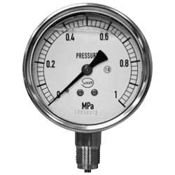 Pressure Gauge, Socer Planning Glycerin Pressure Meter / Compound Gauge / Vacuum Gauge - A Type A-GPG-10-60