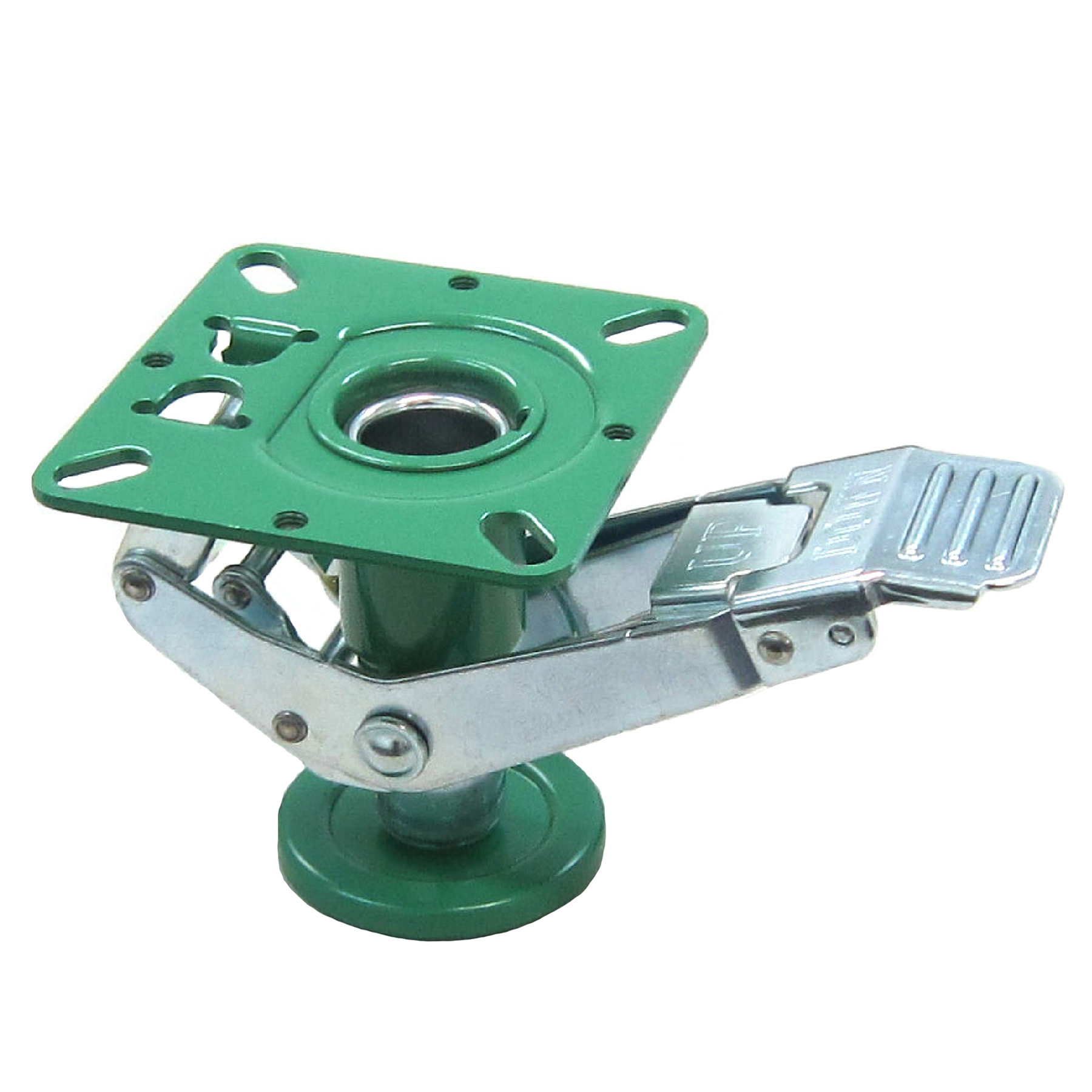 Caster Base Lock for Pipe Frame